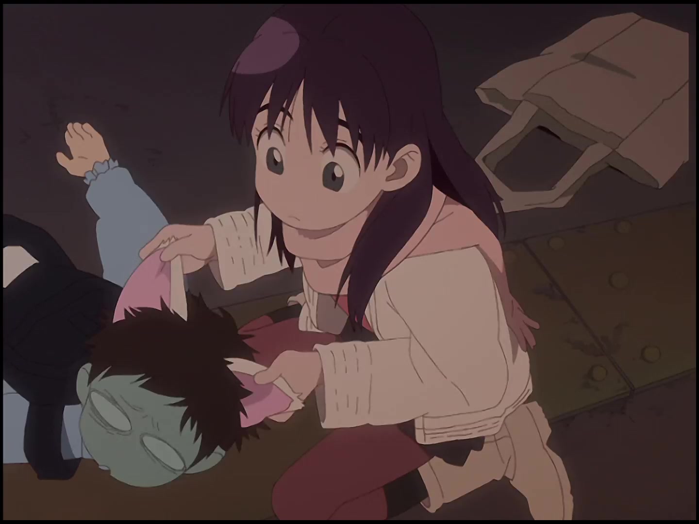 [Tsukyio Editing Resources] FLCL (Episode 3) Raw Clips (150) (tsukyio.com).mp4